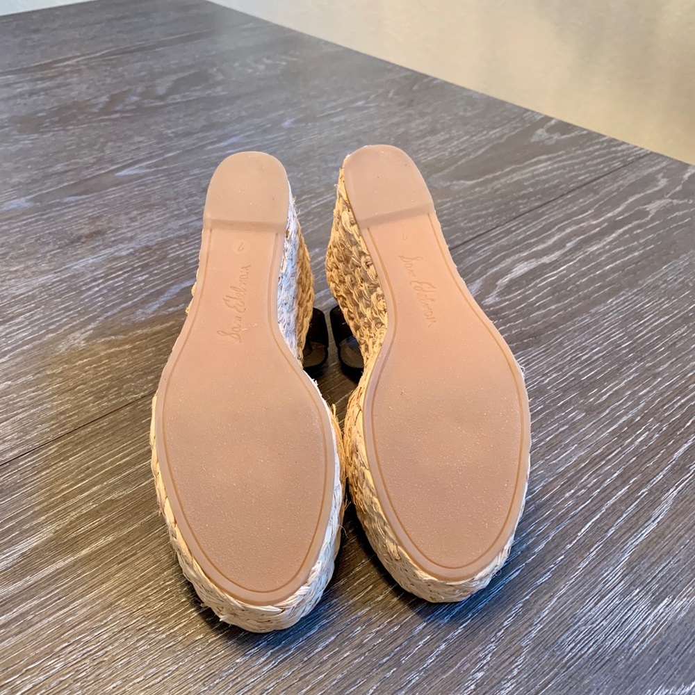 Sam Edelman Darline Woven Wedge Sandals, 7M - Picture 3 of 4